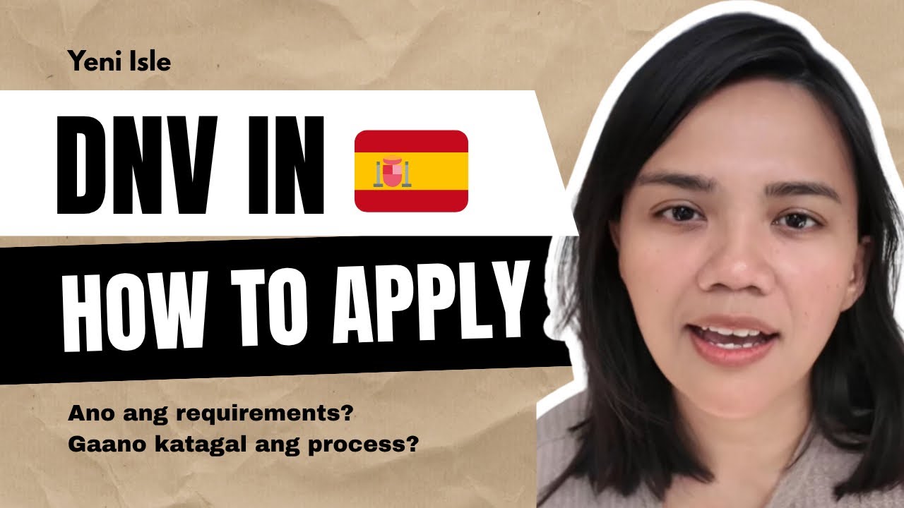 PAANO MAG APPLY NG DIGITAL NOMAD VISA FOR SPAIN from PINAS? | DNV Process, Requirements, Timeline