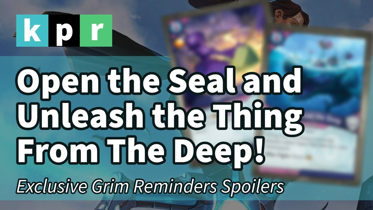 Exclusive Grim Reminders KeyForge Spoilers | KeyForge Public Radio Ep. 23