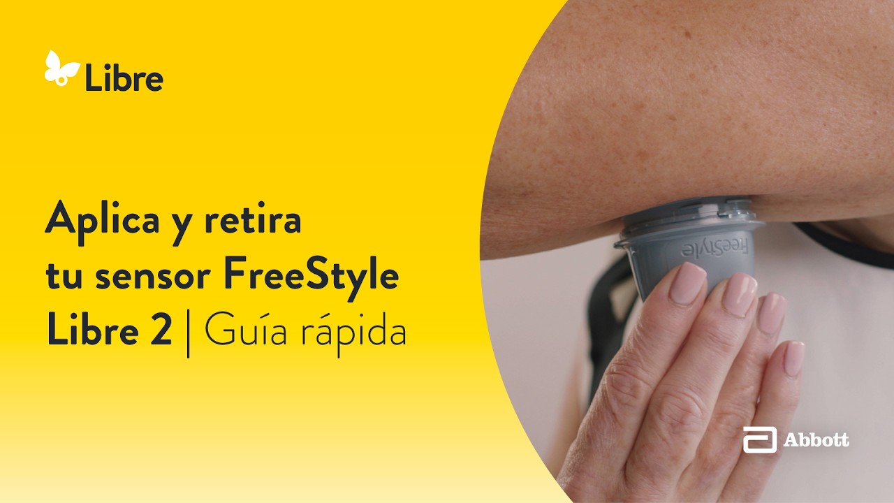 🇨🇱 | Aplica y retira tu sensor FreeStyle Libre 2 | Guía rápida