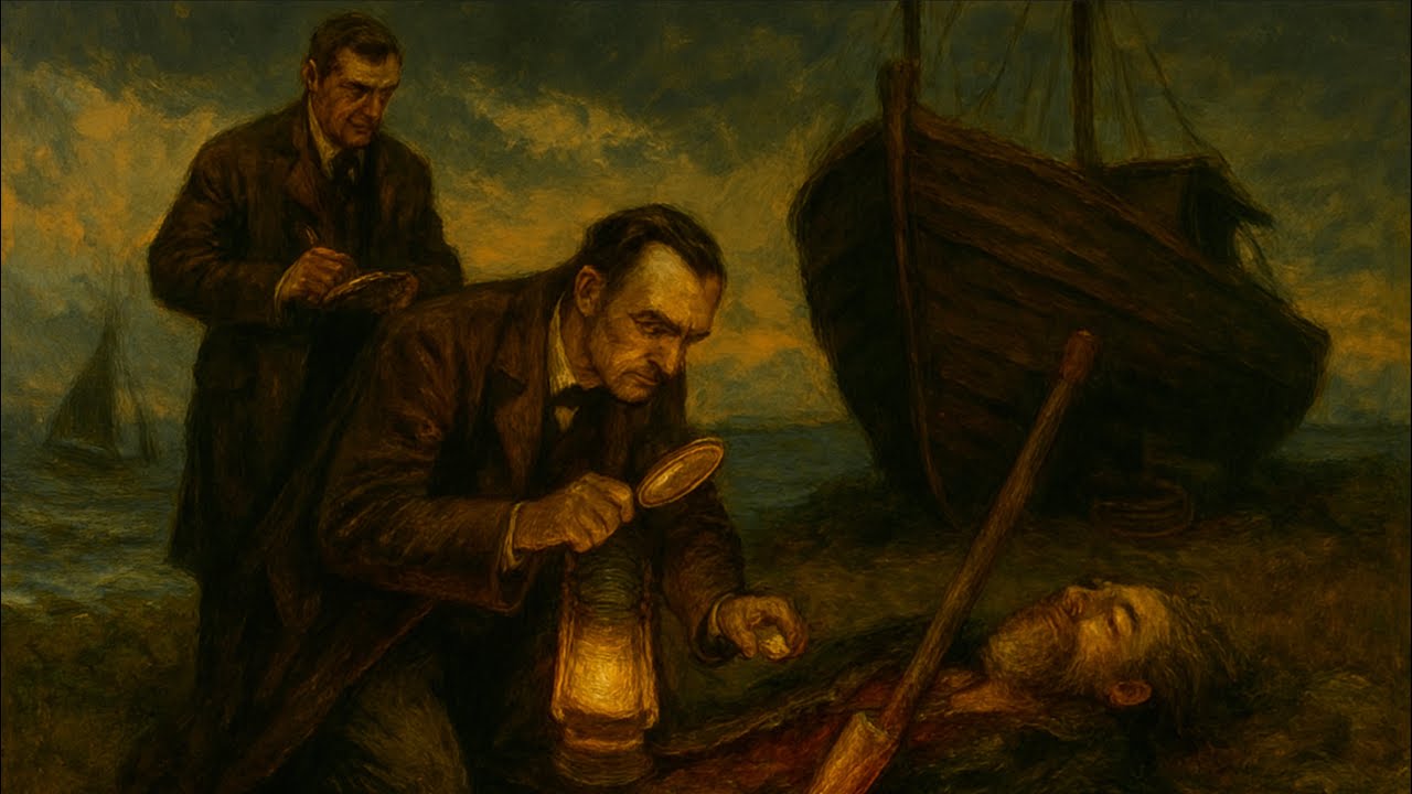 The Adventure of Black Peter by Arthur Conan Doyle – English Audio Story for Listening Practice