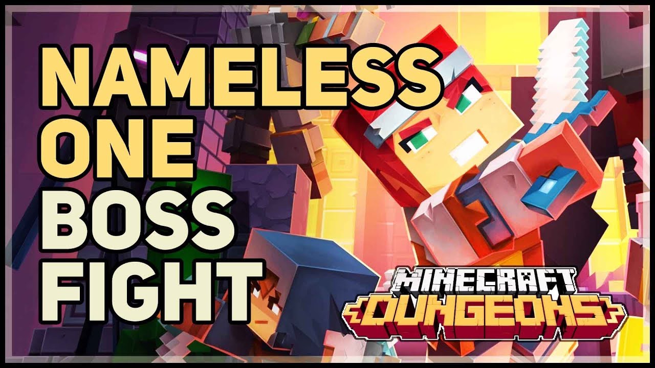 Nameless One Boss Fight Minecraft Dungeons