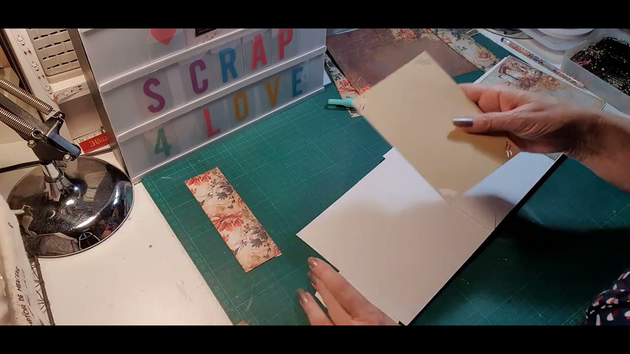 TUTO ALBUMAUTUMN IN COLORS - BLOC 3 PAGE 6