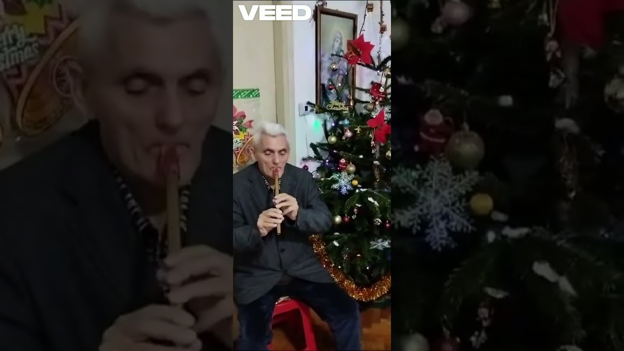 O colindă frumoasă de la maestrul Iosif Izbașa live fluier 