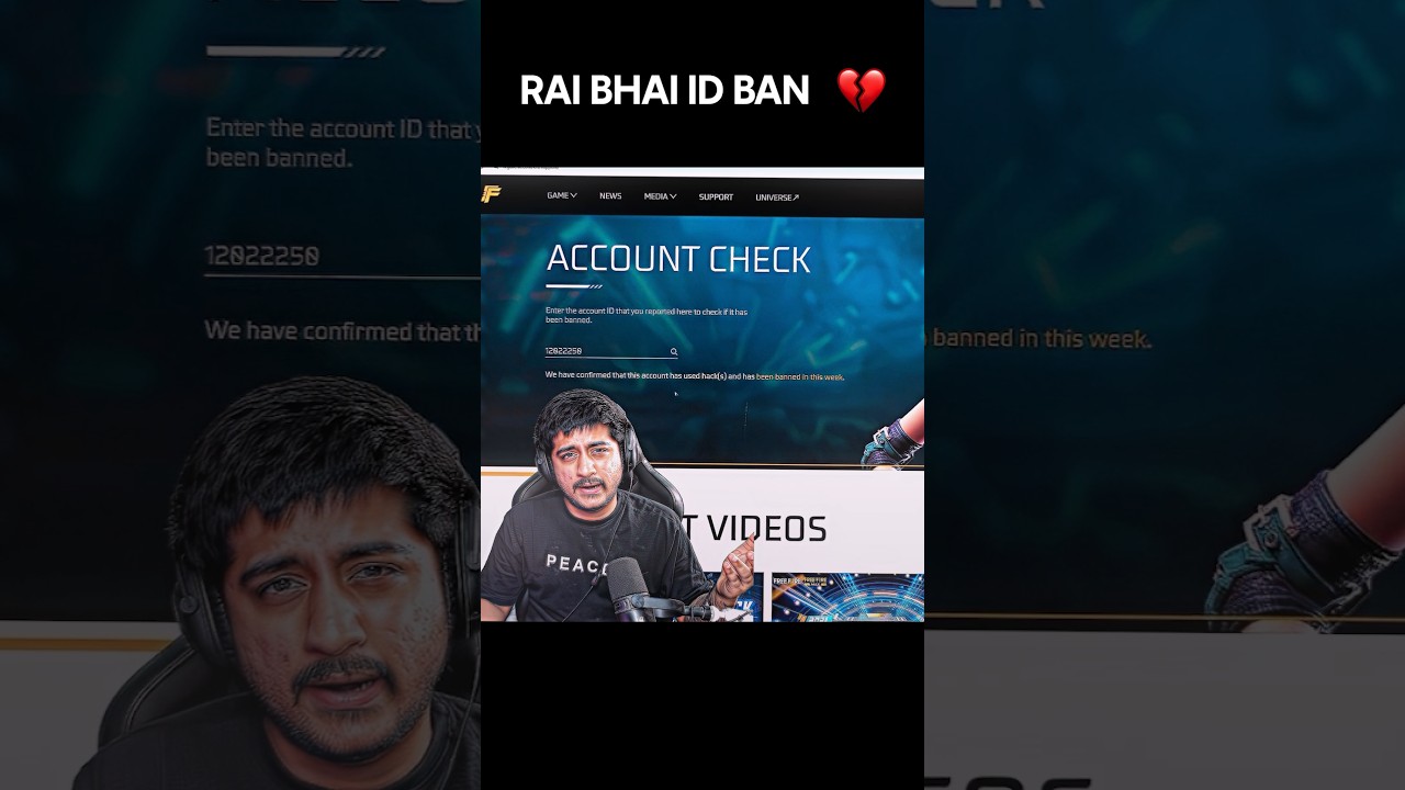 Raistar ID Ban? Why Garena 😱💔 @RaiStar