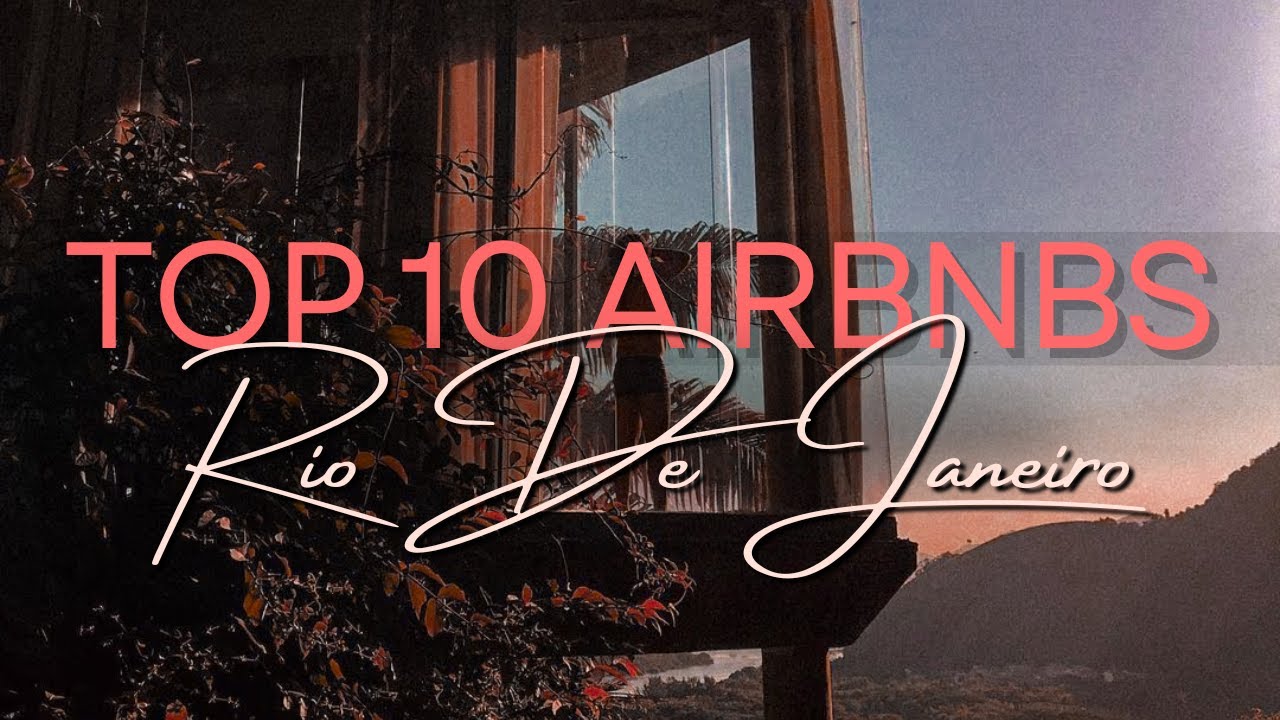 10 ПОТРЯСАЮЩИХ вариантов размещения через AirBNB в Рио-де-Жанейро, Бразилия!