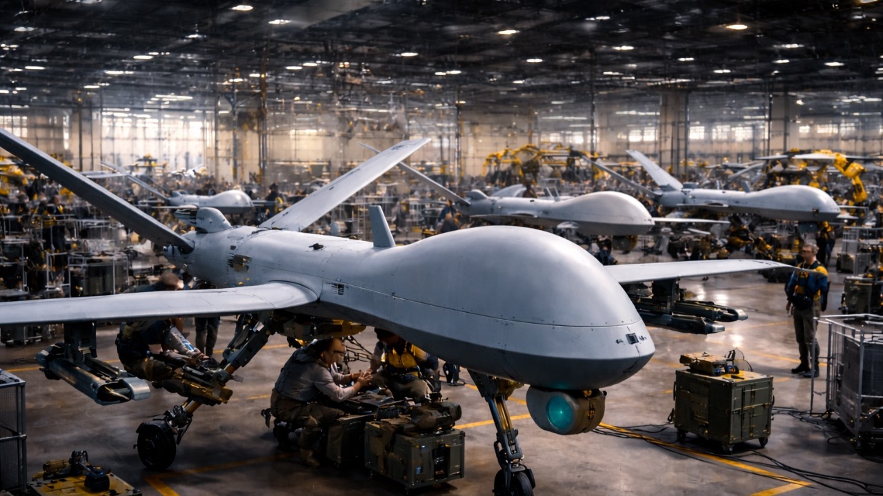 Inside the Military Drone Factory: How Autonomous Weapons of Modern Warfare Are Built