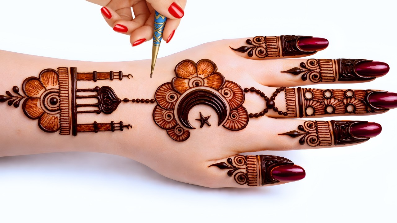 Eid full hand simple mehndi design 2026 |mehandi ka design | mehndi design | मेहंदी डिजाइन| #mehandi