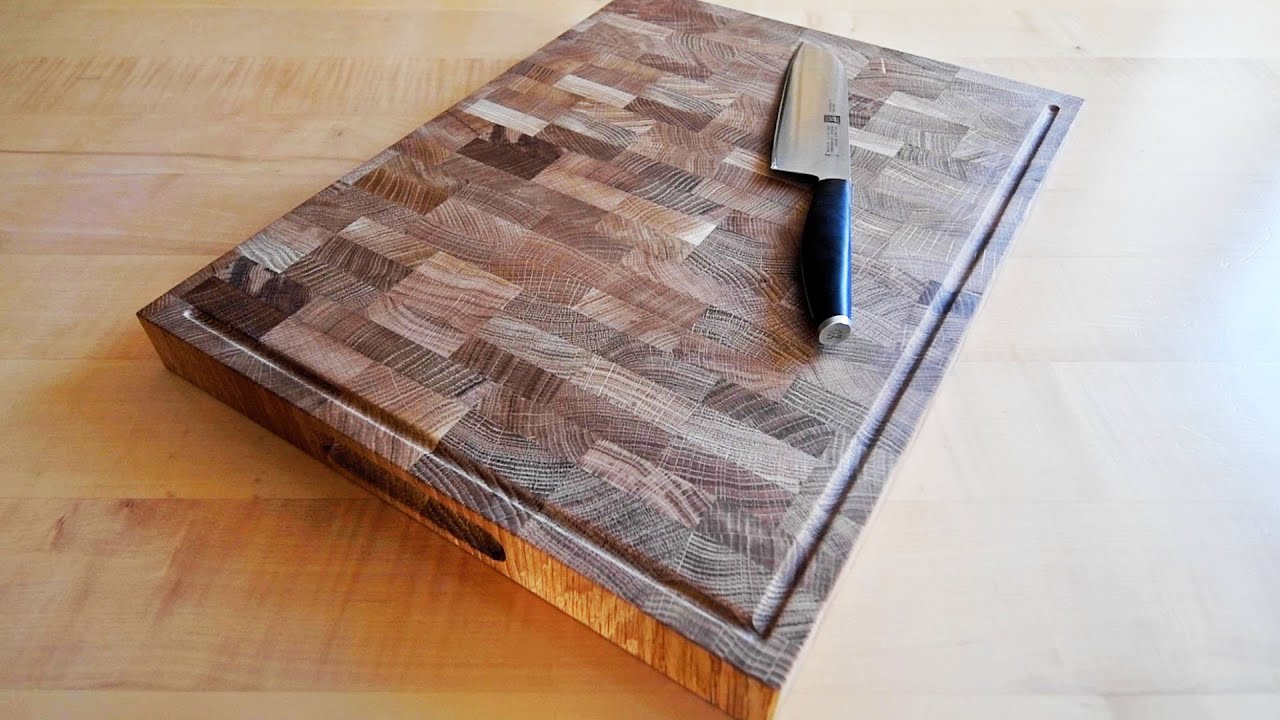 How I Made Amazing CUTTING BOARD from SCRAP Wood