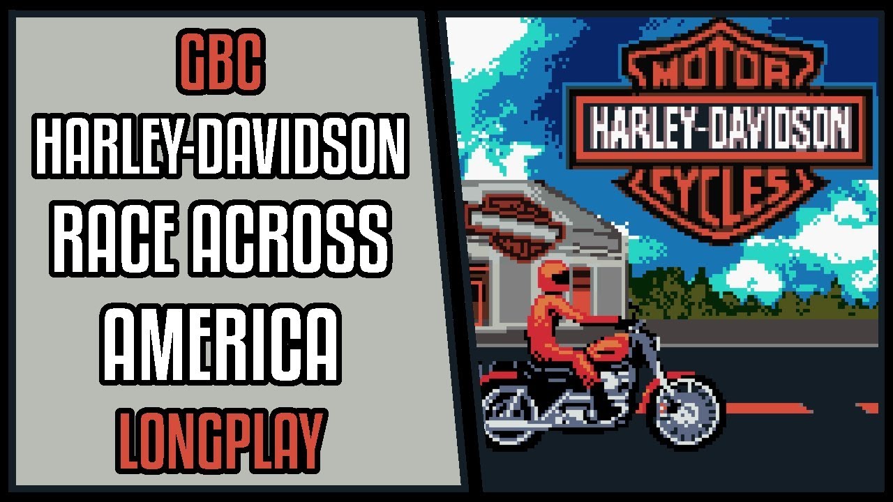 Harley-Davidson: Race Across America - GBC Longplay/Walkthrough #87 [4Kp60]