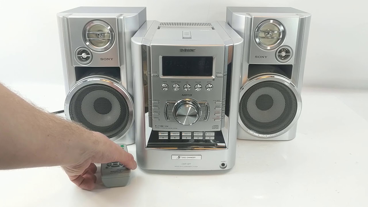 Sony CMT-HP7 Micro HiFi Stereo System @PineHog
