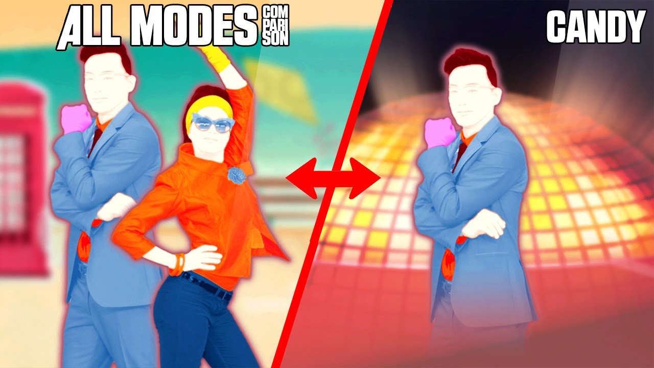 JUST DANCE COMPARISON - CANDY [ALL MODES]