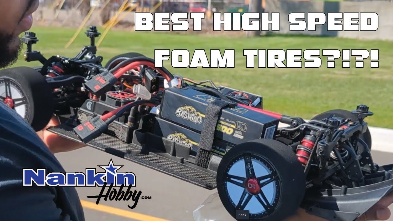 NEW 100+ mph  Rated RC Foam Tires at Nankin Hobby!