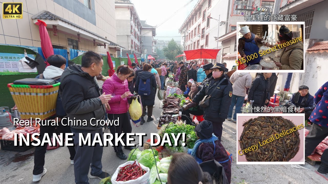 INSANE Market Day in Rural China! Finding a $15,000 Secret treasure