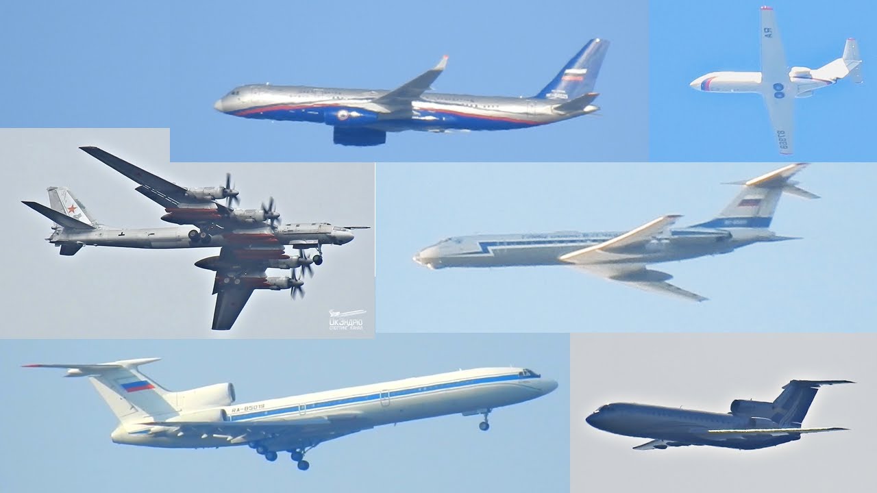 Aircraft Tu-95 Tu-134 Tu-154 Tu-204 Yak-40 Yak-42