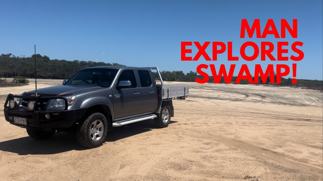 Man goes to Croc Infested Swamp…. (Cocoa Creek, Townsville, QLD) (Mazda BT50)