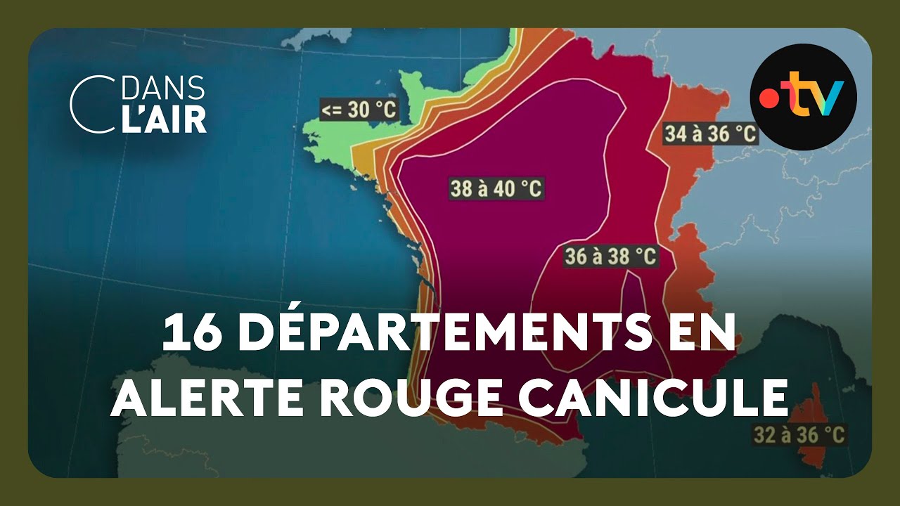 Canicule : la France suffoque