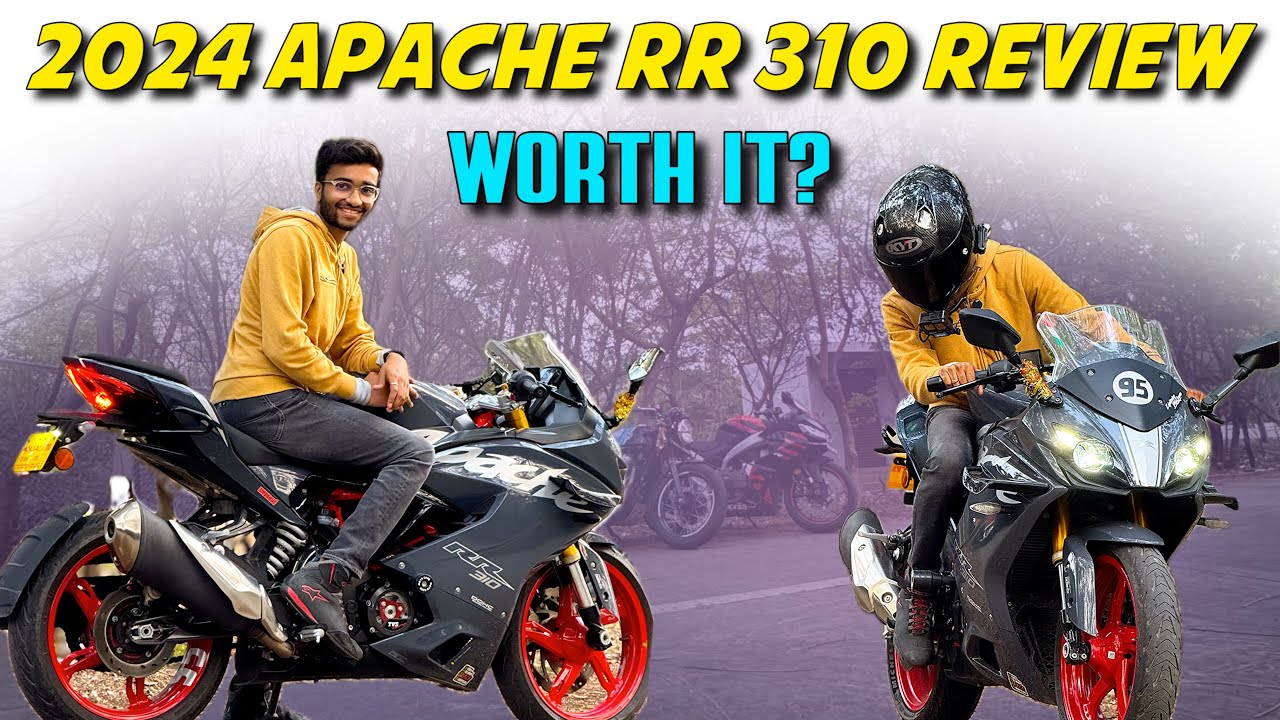 2024 APACHE RR 310 REVIEW 🔥 | BEST BIKE UNDER 4 LAKHS? TVS INDIA | REVANTH TERALA