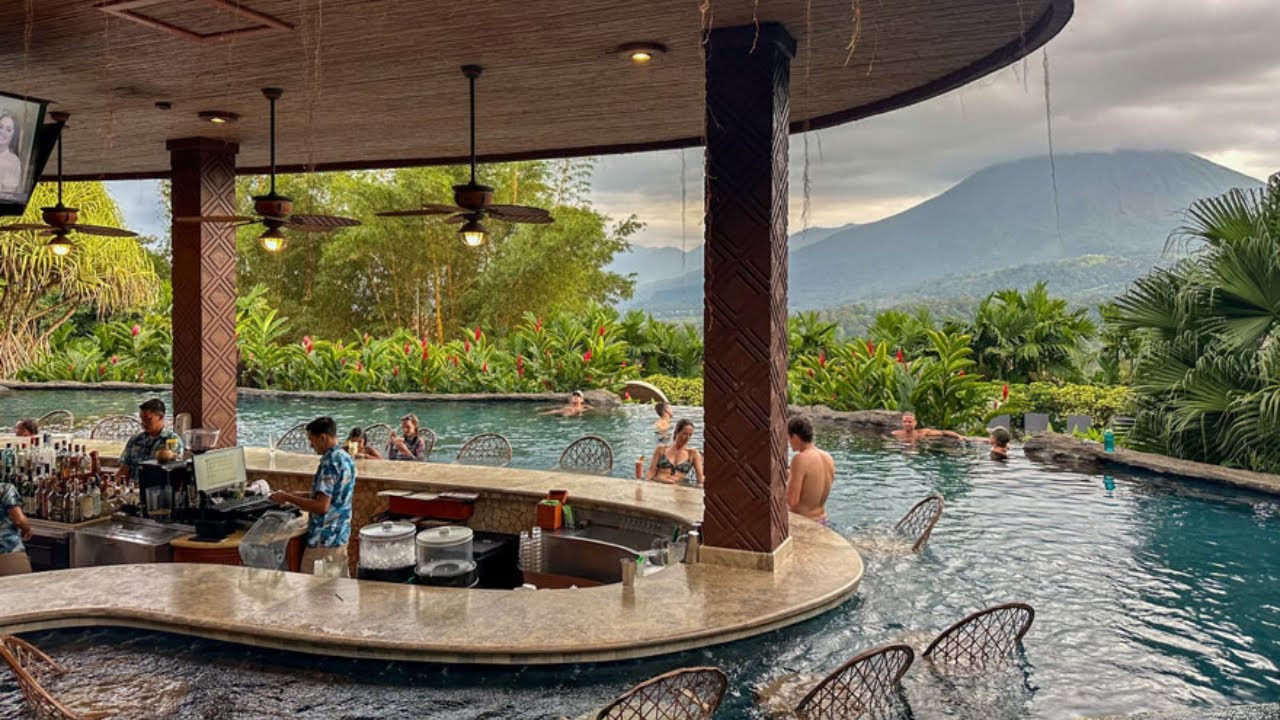 The Springs Resort 🌿 Costa Rica's Most Luxurious Hot Springs (with Volcano Views 🌋)