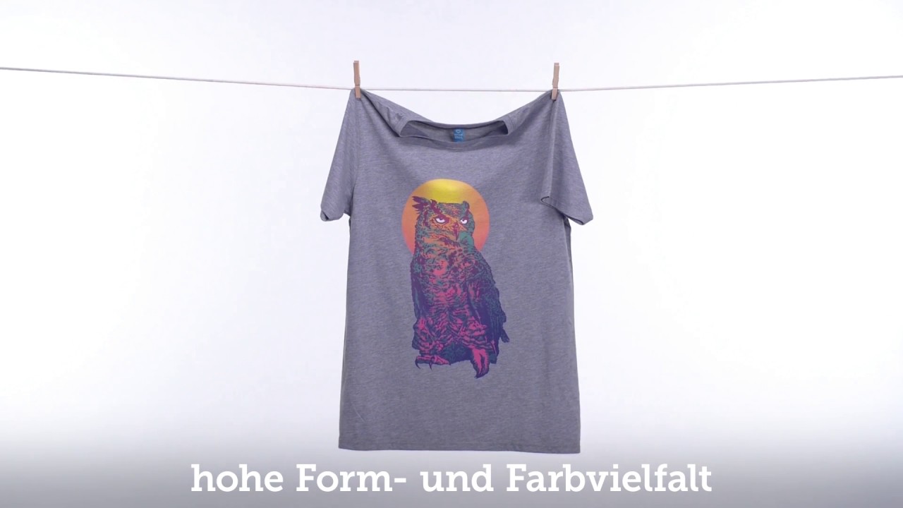Digitaldruck: Der T-Shirt Druck mit hoher Farbbrillanz einfach erkl&auml;rt