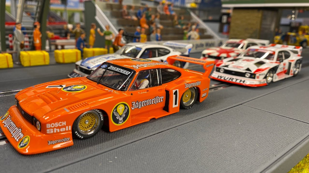 Können die Franzosen Slotcar ?  Zakspeed Ford Capri Turbo  -  Deutsche Rennsport Meisterschaft