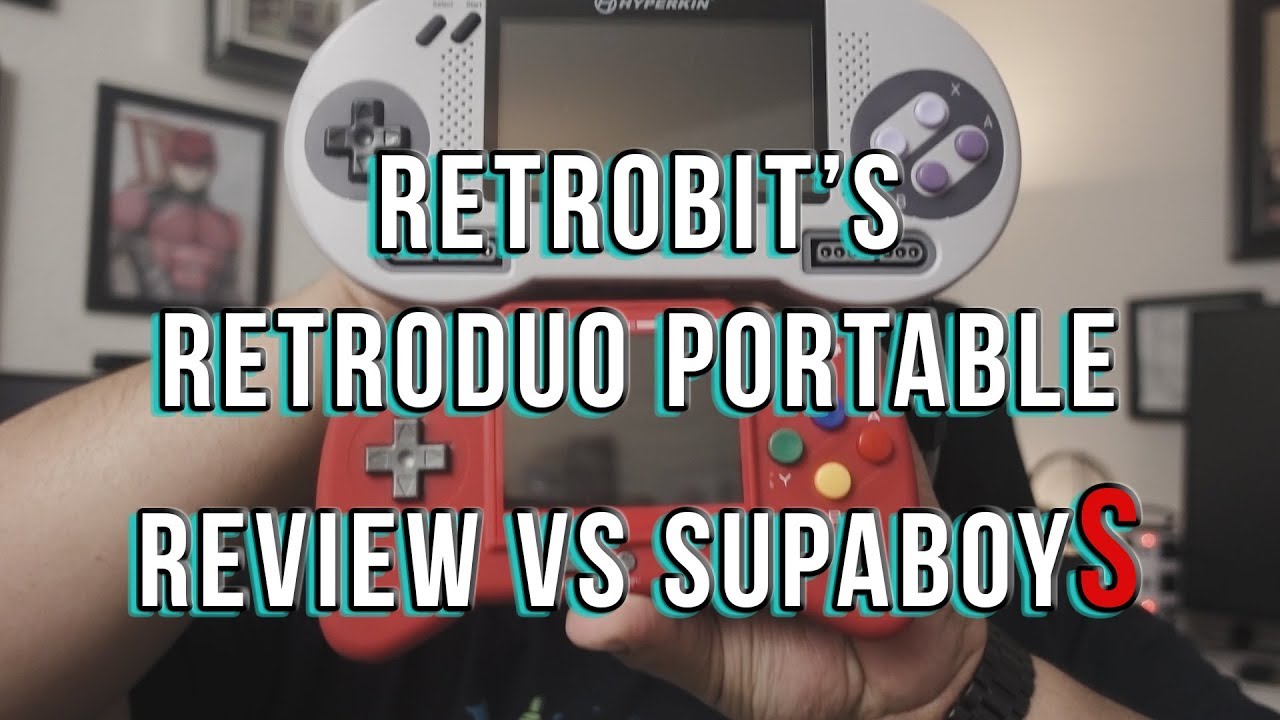 Retro Bit Retro-Duo portable. Stacking up against the SupaboyS