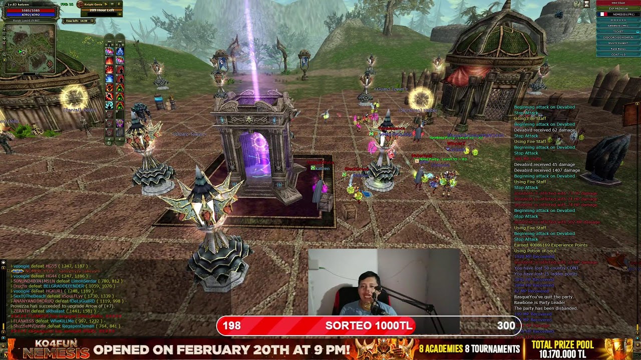 #KO4FUN  Server Nemesis #knightonline