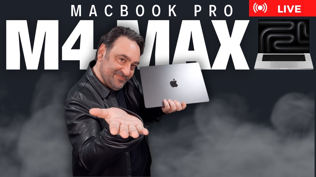 M4 Max MacBook Pro 16- Live Unboxing & Testing