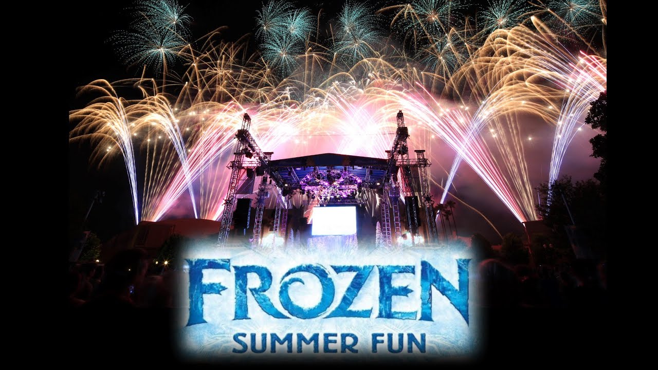 4K Frozen Fireworks Spectacular Full Show 2015-06-17 Summer Fun Disney's Hollywood Studios GH4