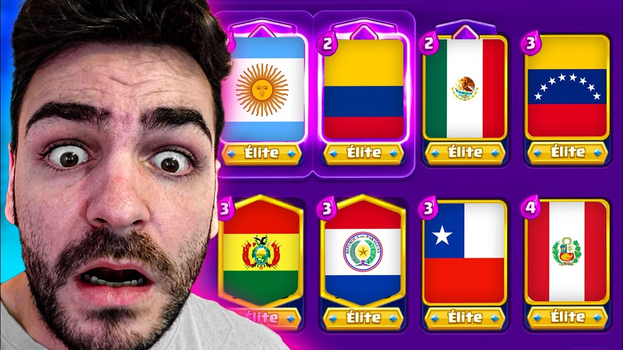 Jugu&eacute; el Mazo de Latam en Clash Royale!😂