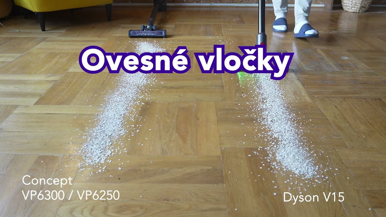TEST vysavačů bez keců - Dyson vs Concept