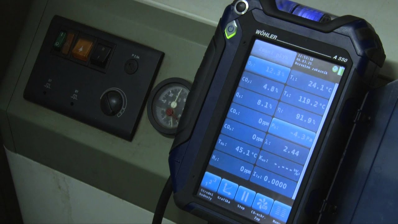 Wöhler A550 L - analyzátor spalin