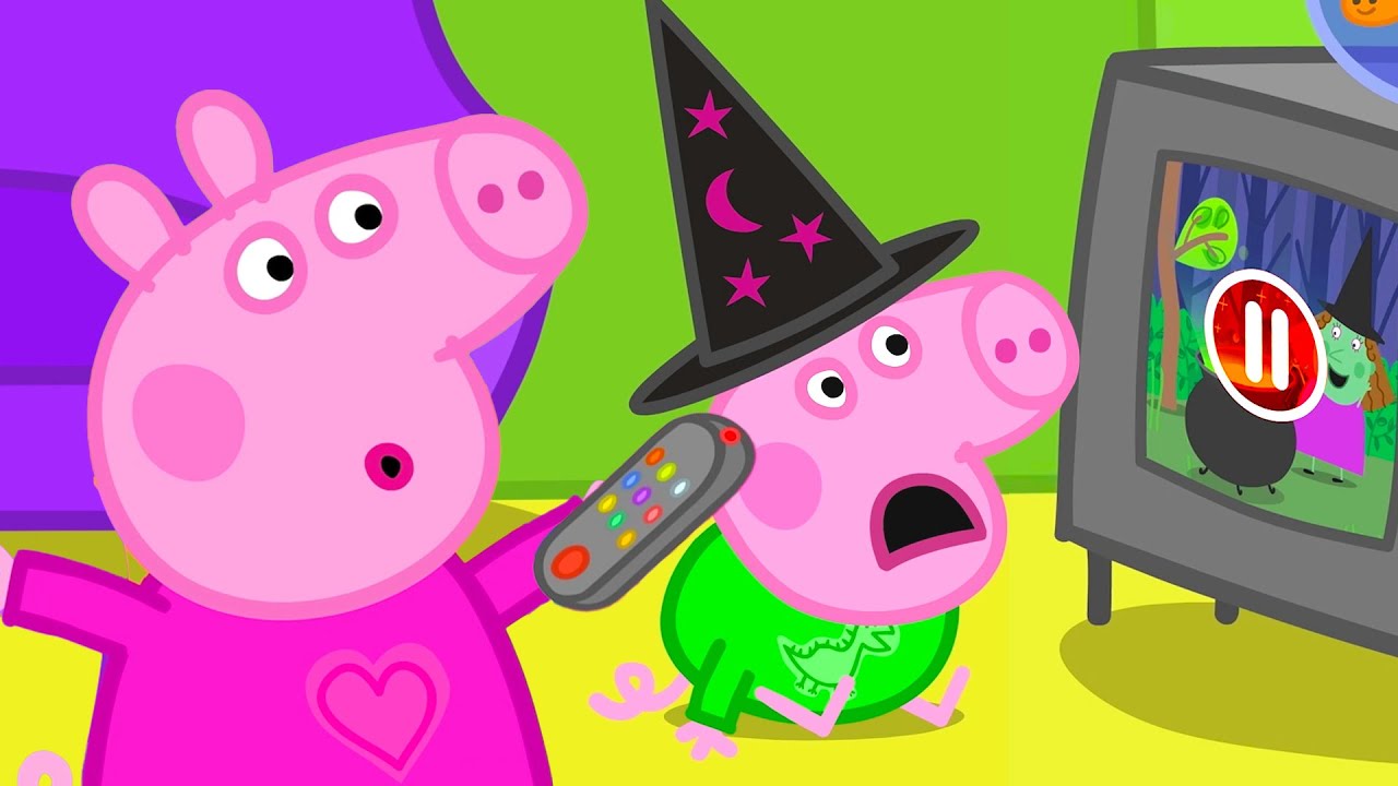 Espere! Pause o filme! 🍿 Contos da Peppa Pig 🐽 Peppa Pig Português Brasil