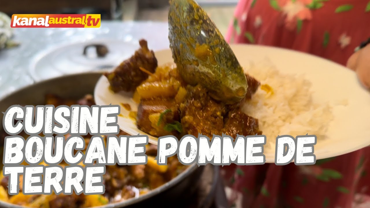 CUISINE   Boucané pomme de terre et carry poisson rouge by KANAL AUSTRAL.TV