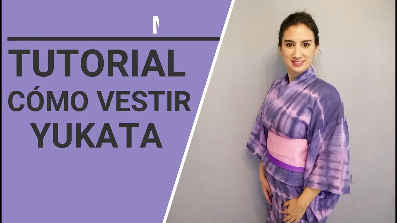 Como vestir un Yukata de forma tradicional / Kimono de Verano / Venta en Argentina Tienda Mukashi