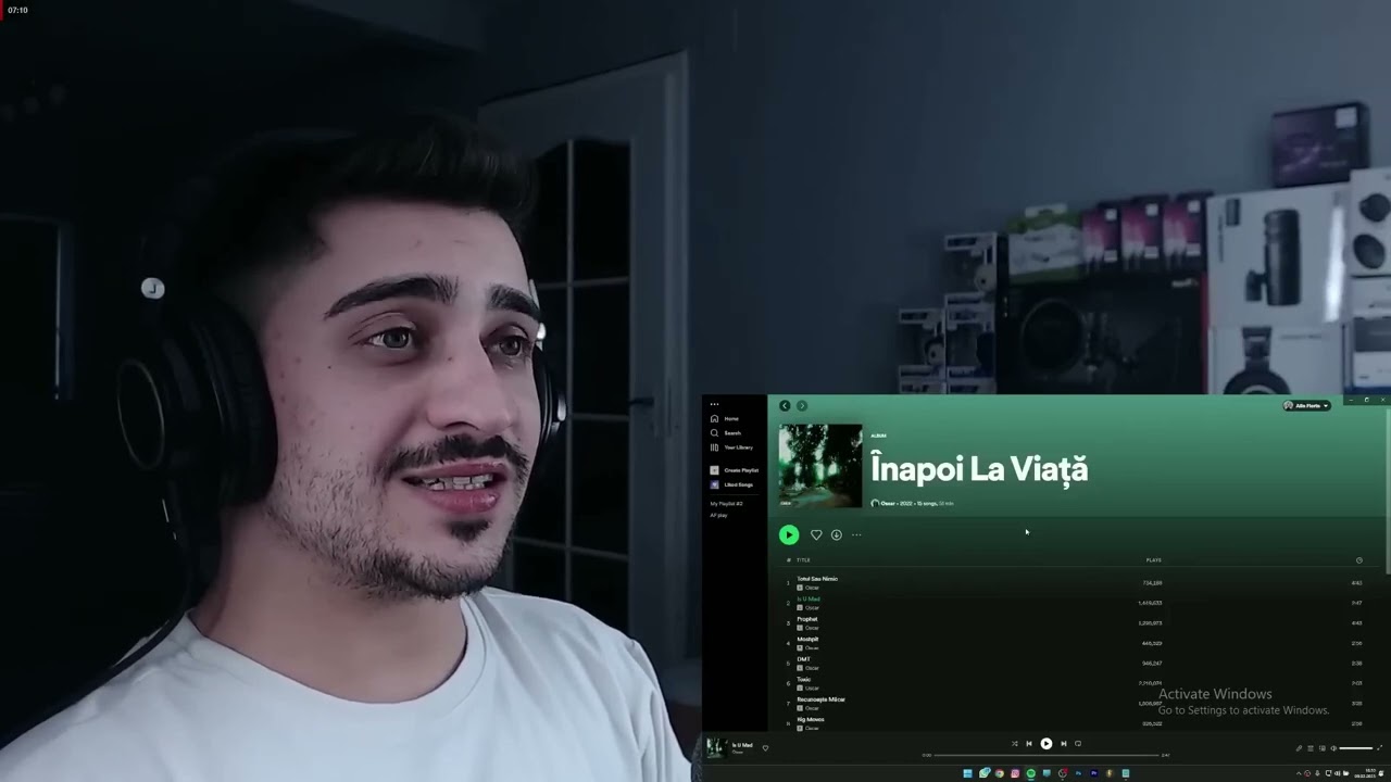 Reactie Alin Florin-Înapoi La Viață