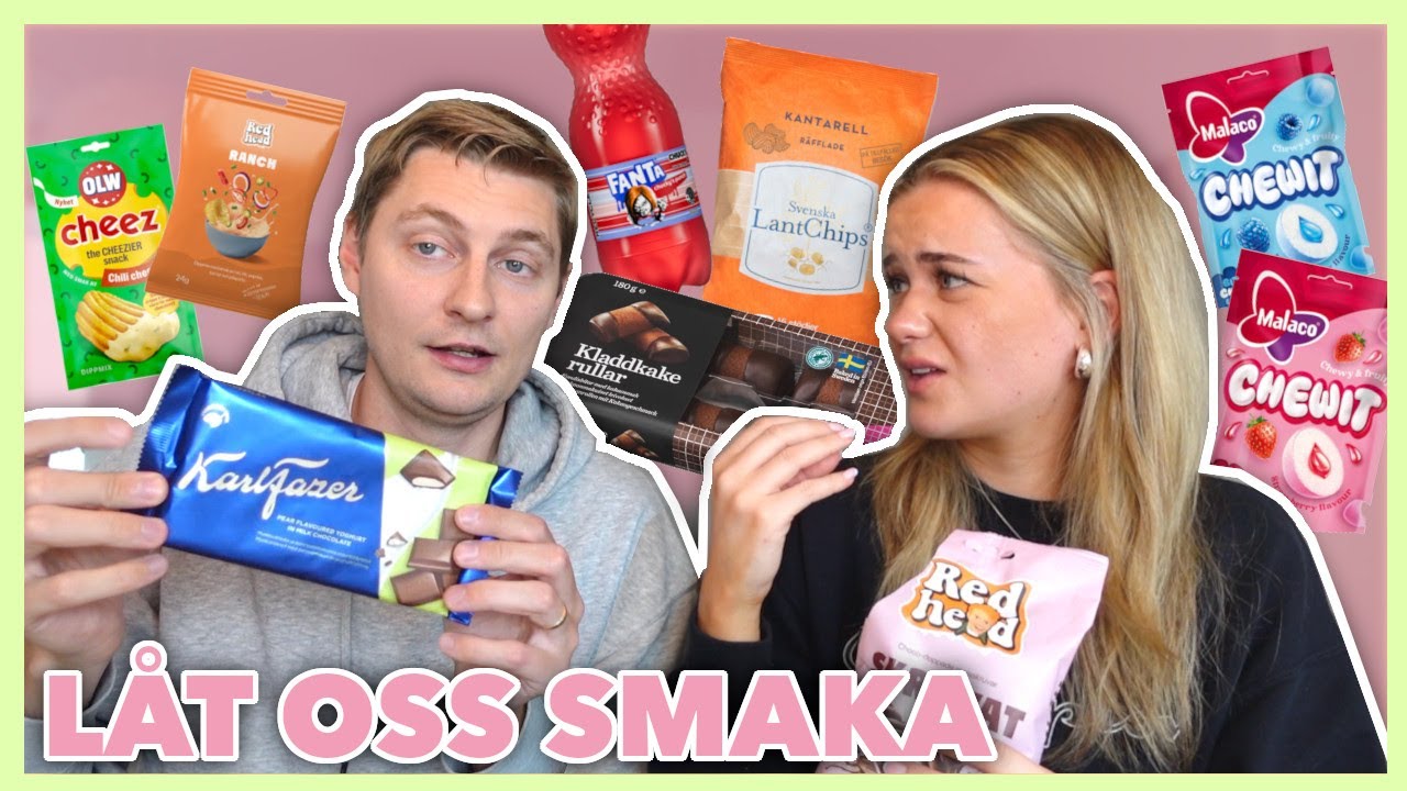 TESTAR RIKTIGT ROLIGA SNACKSNYHETER