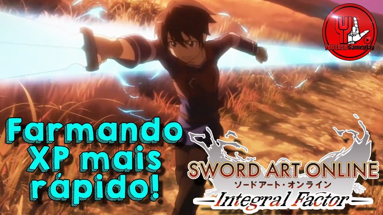 FARME XP MAIS RÁPIDO! Sword Art Online Integral Factor (Mobile - PT-BR)