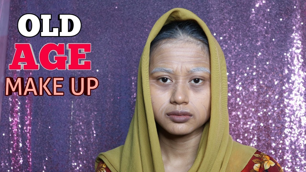 🔴Tutorial Make Up Orang Tua - Menjadi Nenek