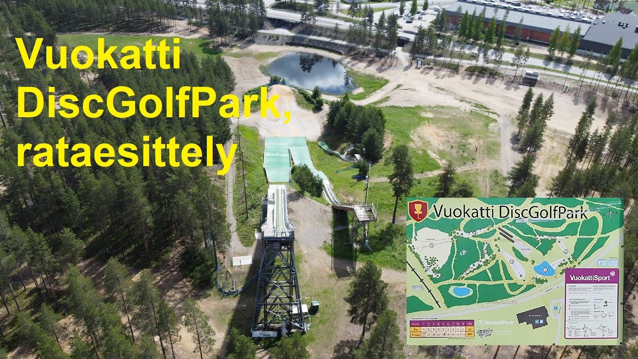 Vuokatti DiscGolfPark rataesittely