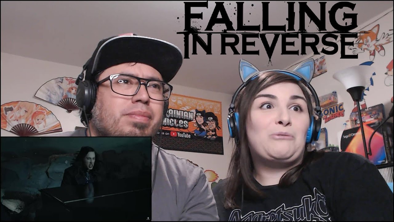 Couple reacts to Falling in Reverse - I'm Not A Vampire(Revamped)