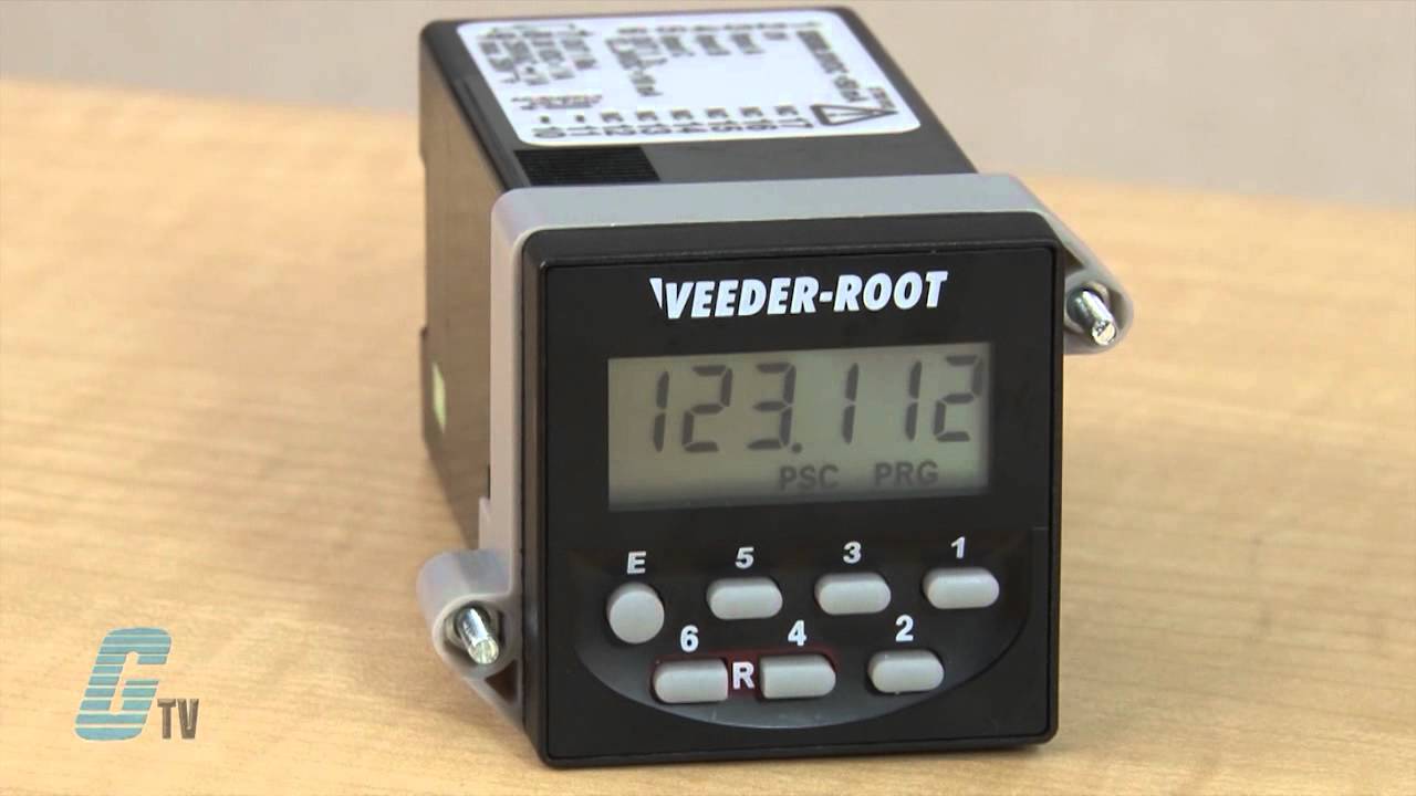 Veeder-Root C346 Series Electronic Predetermining Counters from Danaher