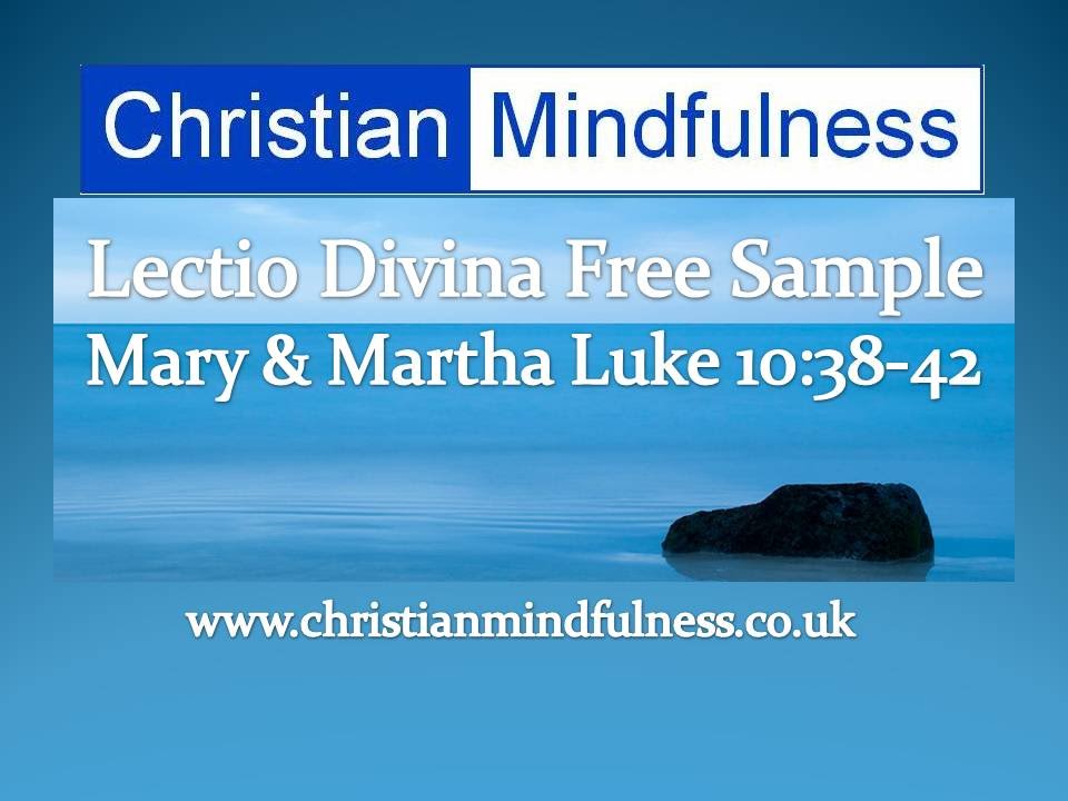 Lectio Divina Luke 10:38-42 Free Sample Session