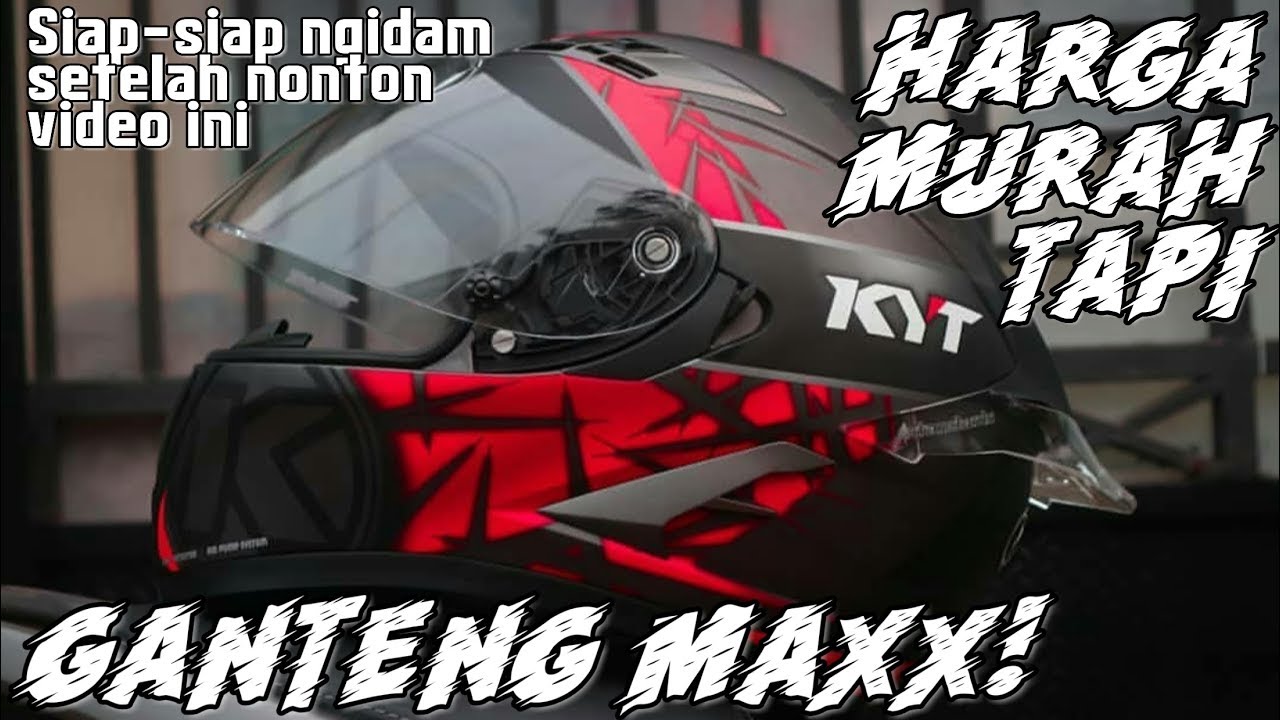 Unboxing Helm Ganteng KYT Vendetta 2 Spike + Spoiler | Review | Helm Murah