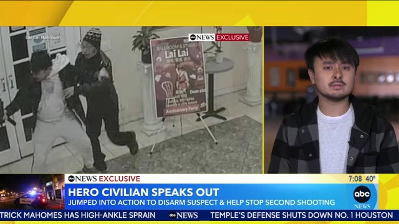Man who disarmed Monterey Park shooter speaks out: 'Something came over me'