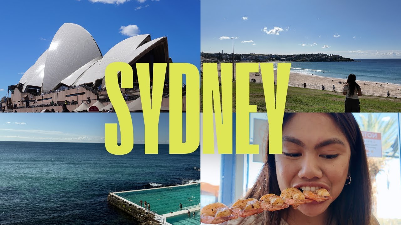 Sydney in One Day | Bondi Beach, Fish Market, Opera House, 32k steps later