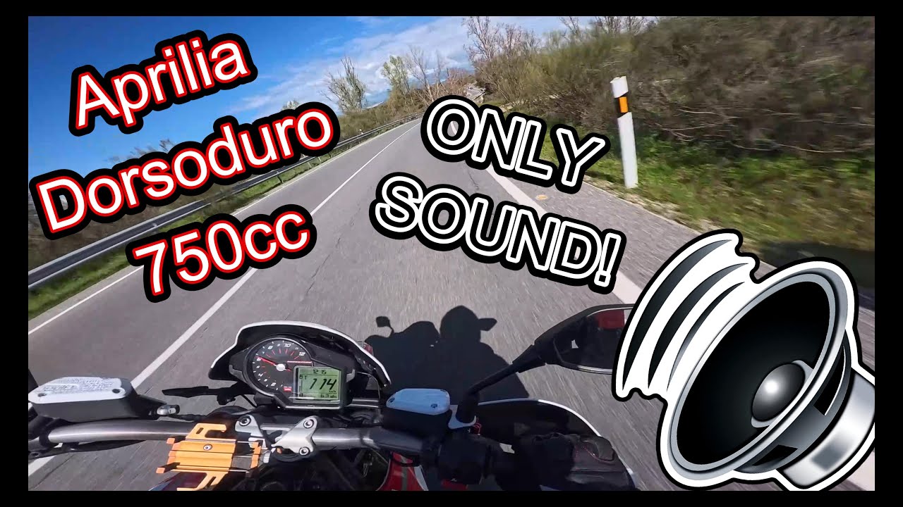 POV - ONLY SOUND 🔊 Aprilia Dorsoduro 750 - Quijorna ➡️ Cruz Verde