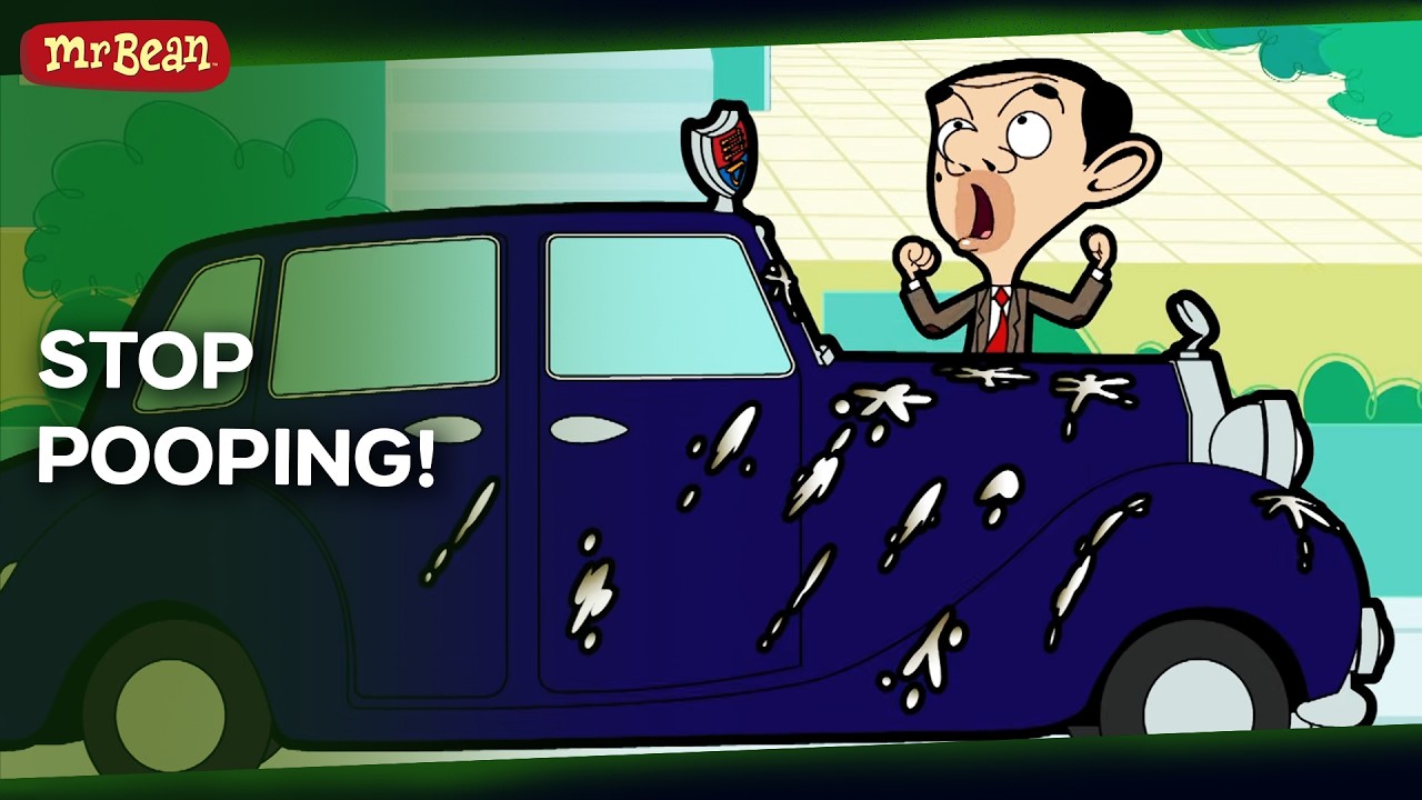 Mr Bean Vs The Nasty Bird! | Mr Bean - Cartoons for Kids