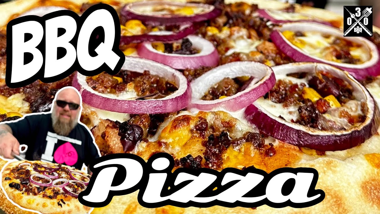 BBQ Pizza perfekt vom Gasgrill  - 030 BBQ