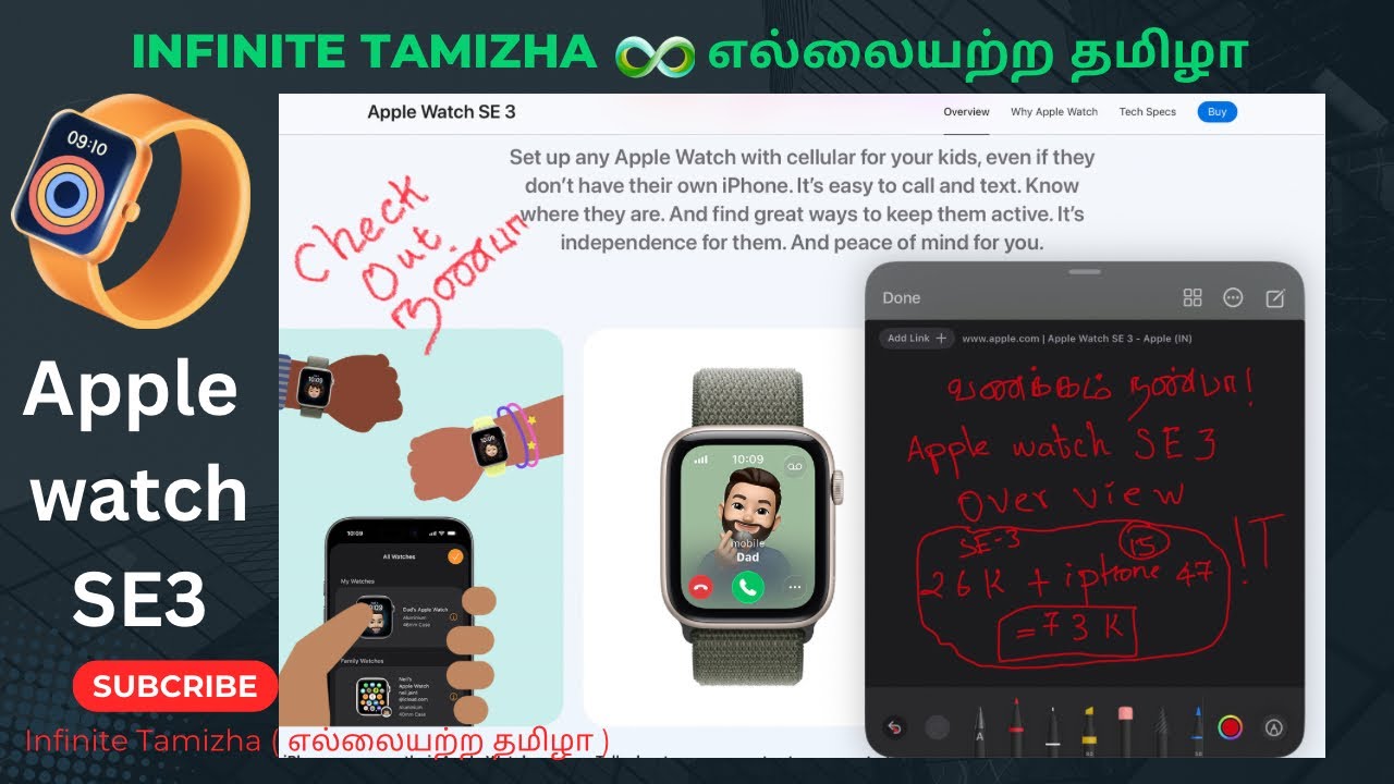 Apple Watch se3 overview 