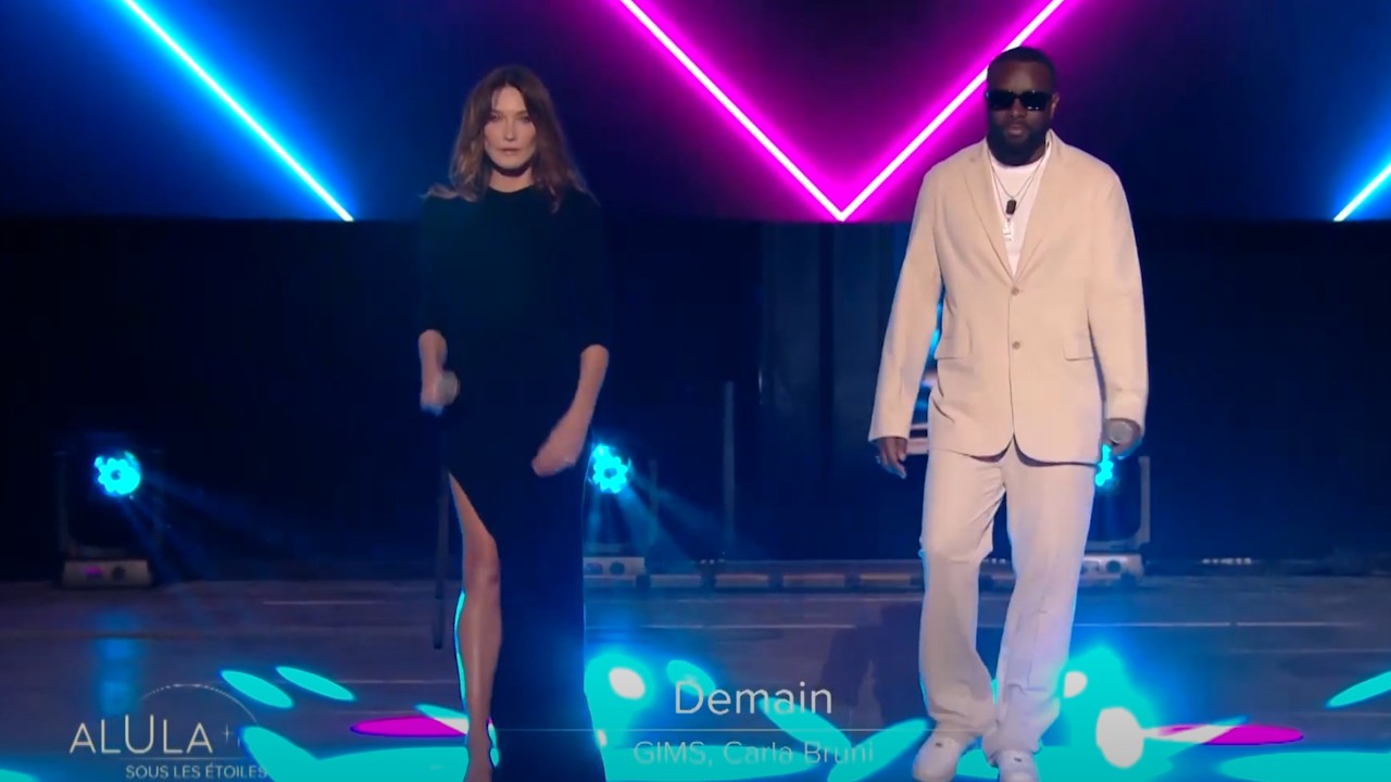 Le duo Gims/Carla Bruni nous chante 